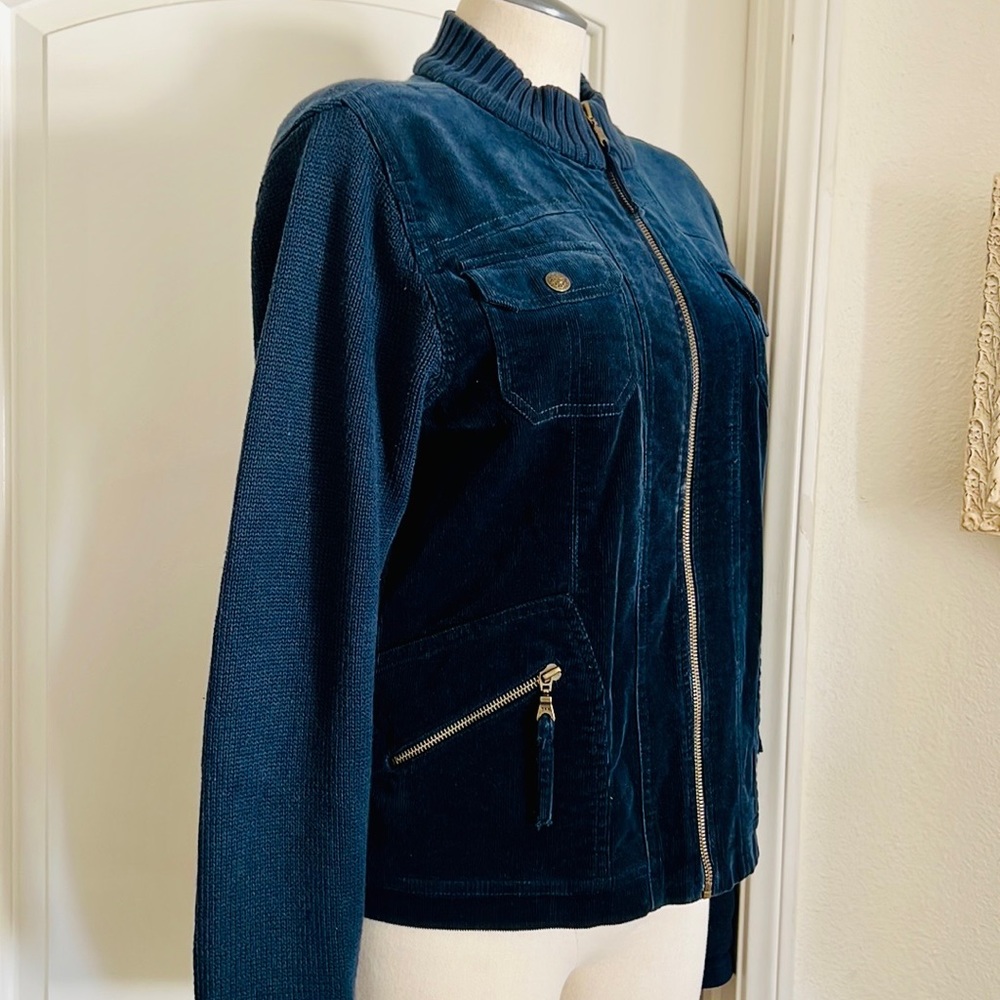 FDJ~French Dressing~Zip Front Sweater / Jacket / Host Pick - Picture 8 of 8